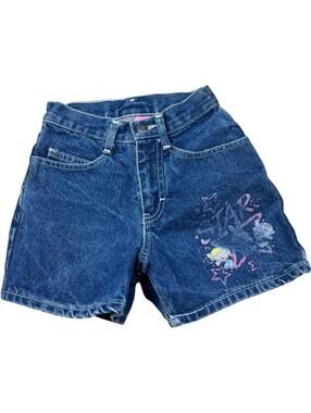Powerpuff Girls Y2K Star Graphic Denim Girls Shorts